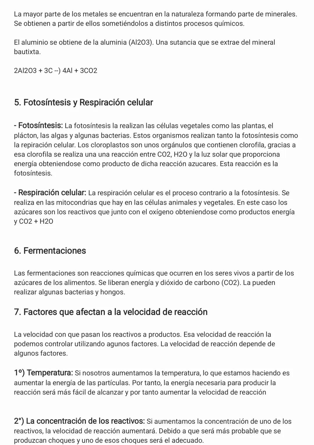 1. Los cambios físicos y los cambios químicos
-Cambios físico: Es una transformación de la materia en la que no cambia su naturaleza y
no ap