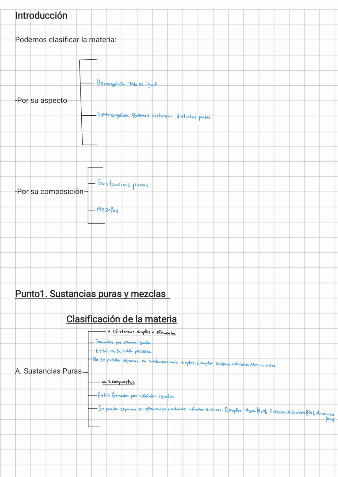 Introducción
Podemos clasificar la materia:
-Por su aspecto-
·Homogenea: Todo es igual
•Heterogenea: Podemos distinguiz distintas parten
Sus