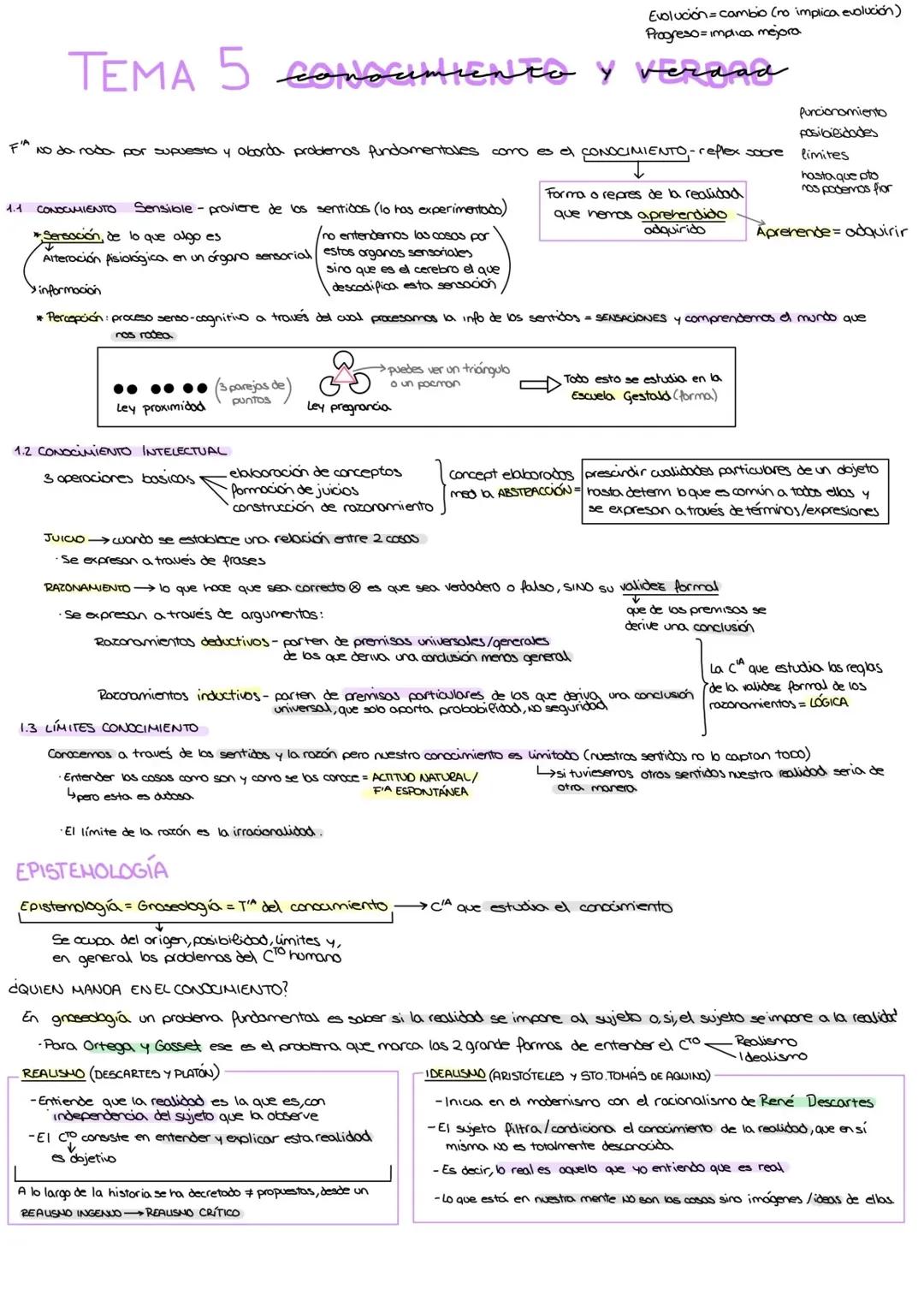 Conocimiento y verdad