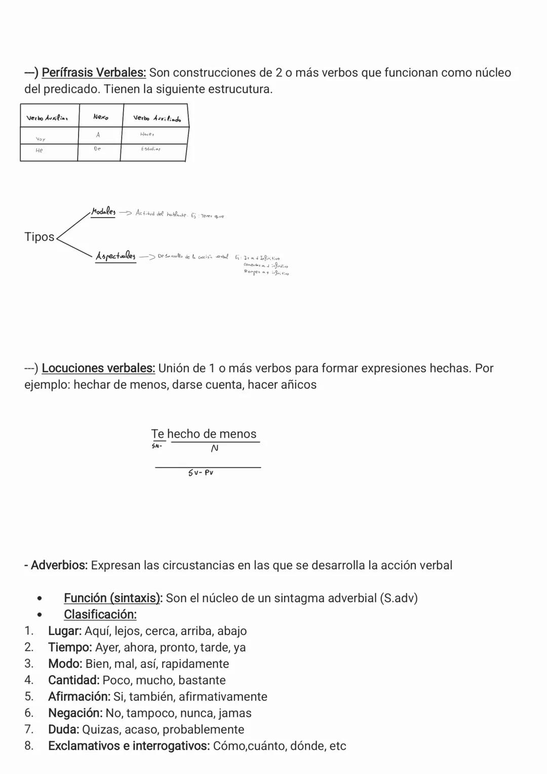 Morfología. Estudia la estructura interna de la materia
•Lexemas: Aportan contenido semántico
Morfemas:Unidad mínima con significado<
•Asijo