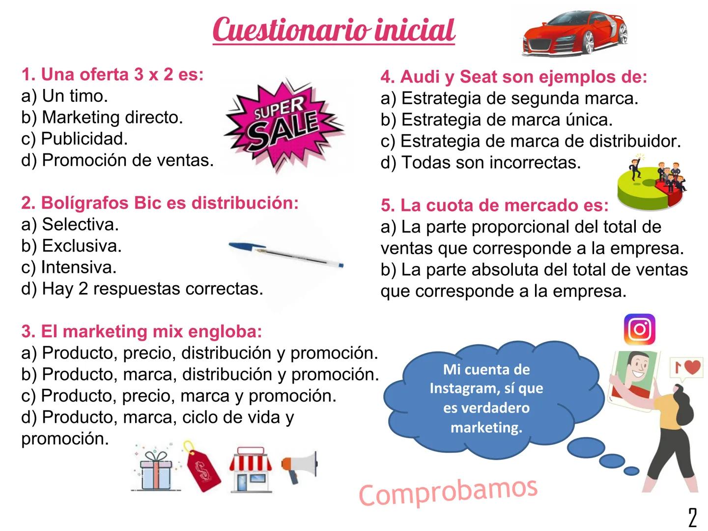 @
UNIDAD 7: EL MARKETING
en la empresa
2º Bach
Empresa y Diseño de Modelos de Negocio
Elaborado por: Iris Martín Arconada. ME llaman:
y