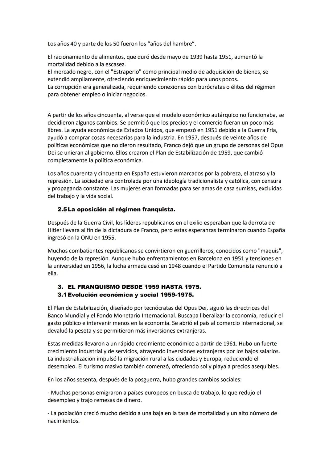 1. INTRODUCCIÓN.
TEMA 11: FRANQUISMO.
El Franquismo va desde el 1 de abril de 1939 con la victoria de los nacionales, hasta el 20 de
noviemb
