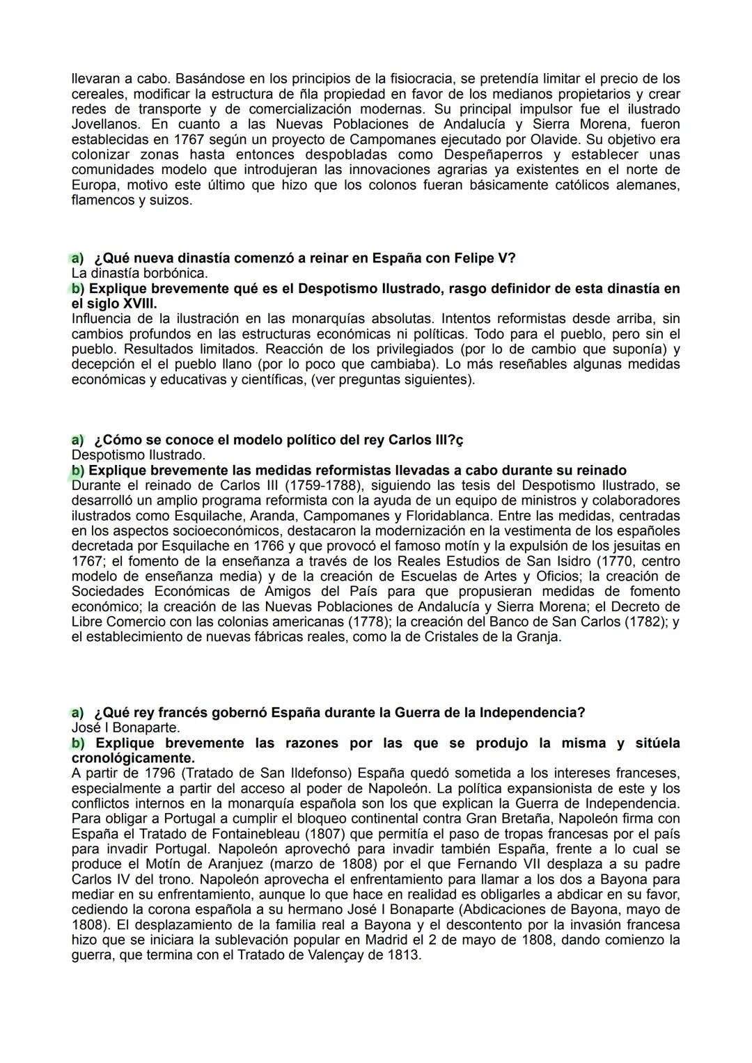 PREGUNTAS CORTAS HISTORIA.
Pregunta 1 (Antigüedad y Edad Media):
a) ¿Qué monarquía reinaba en la Península en el 711?
Monarquía Visigoda.
b