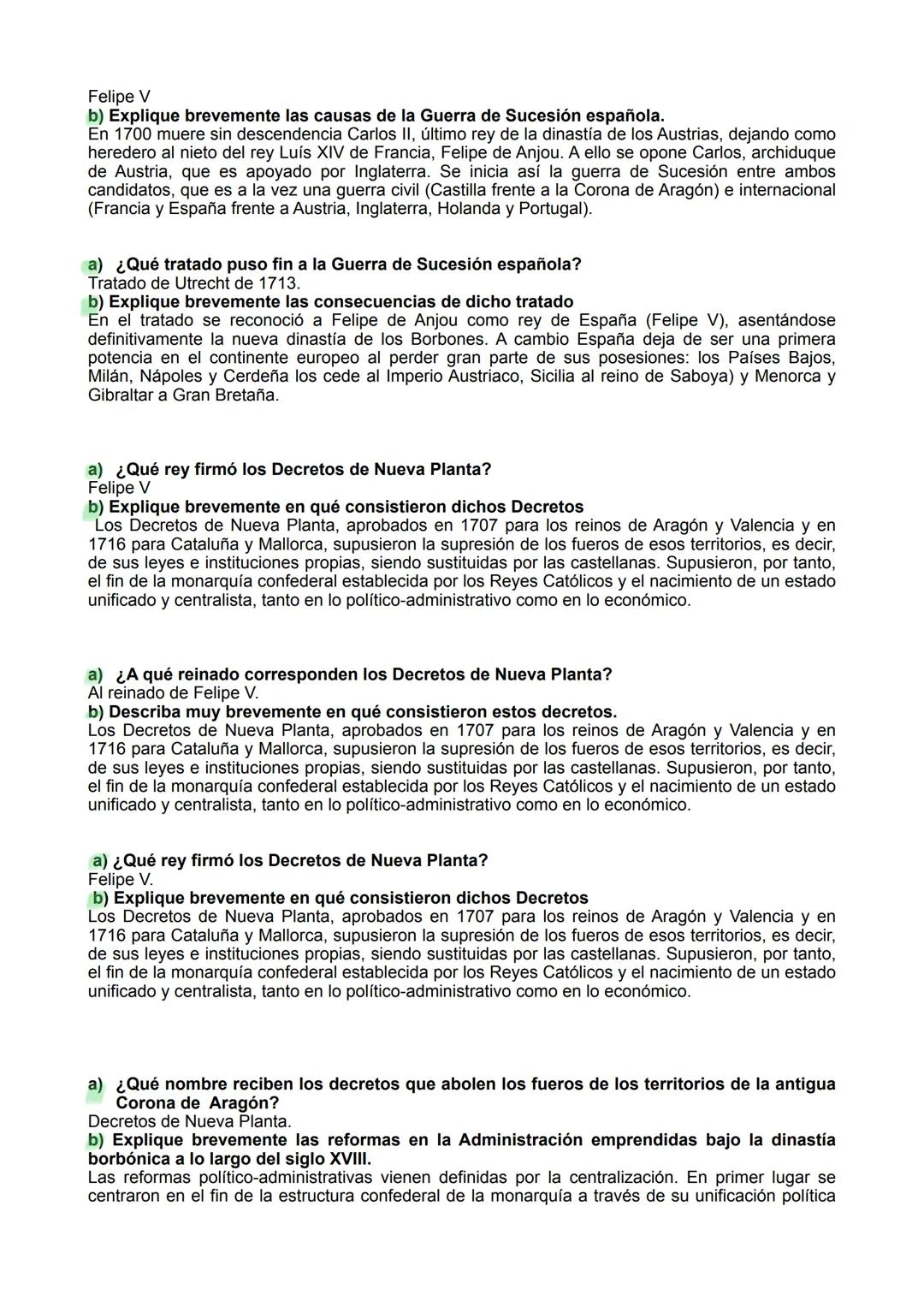 PREGUNTAS CORTAS HISTORIA.
Pregunta 1 (Antigüedad y Edad Media):
a) ¿Qué monarquía reinaba en la Península en el 711?
Monarquía Visigoda.
b