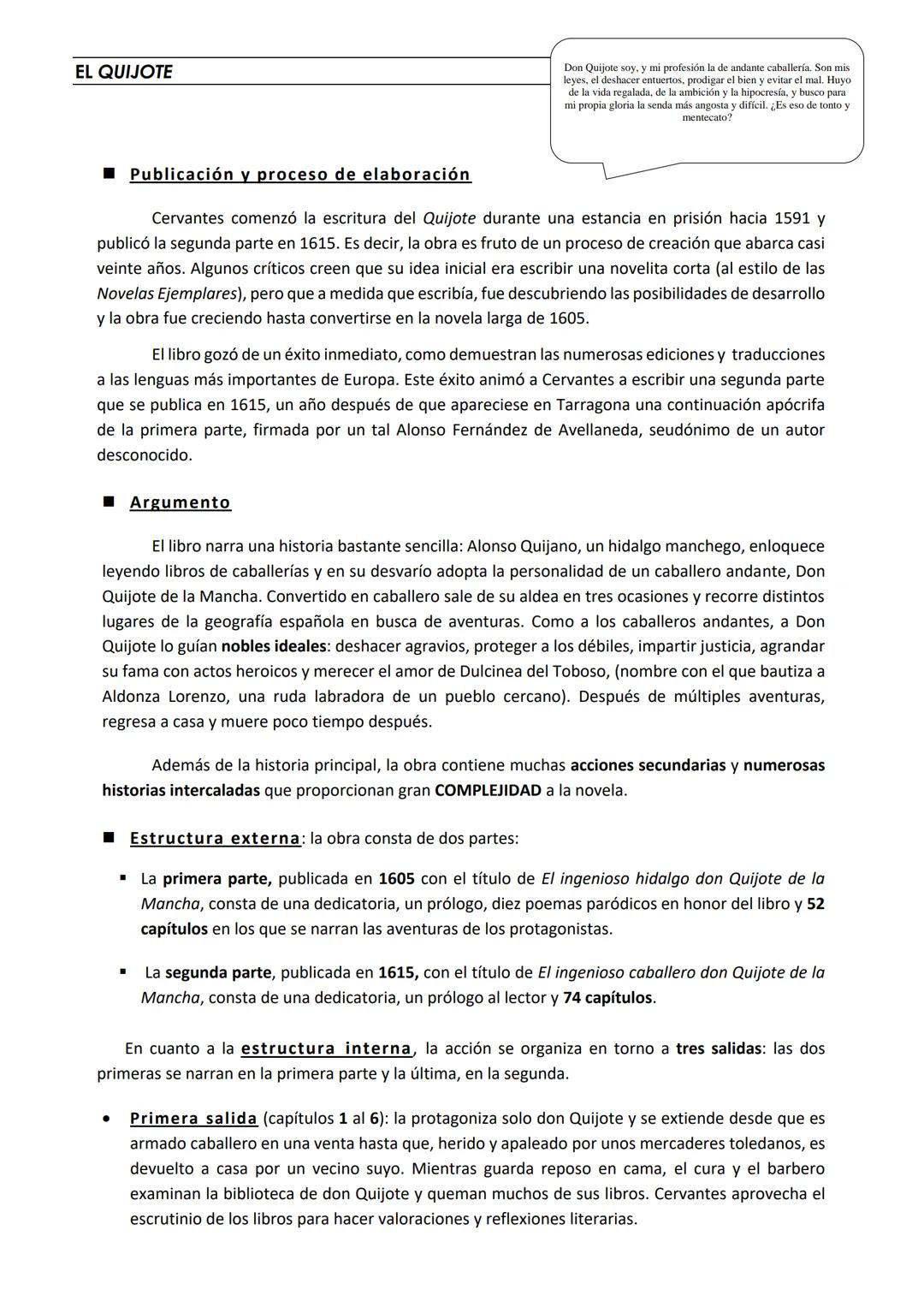 # TEMA 4. MIGUEL DE CERVANTES: EL QUIJOTE
Durante el siglo XVII se siguieron cultivando muchas de las formas narrativas del siglo XVI (nove