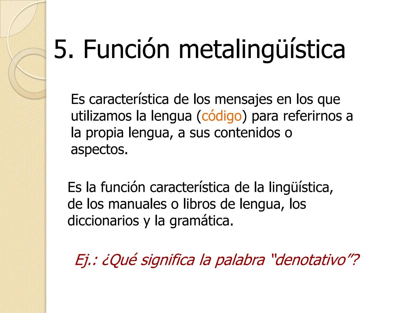 LAS FUNCIONES
DEL LENGUAJE 1. Función representativa o referencial
Aparece en los mensajes que informan
sobre el referente o realidad.
El ob