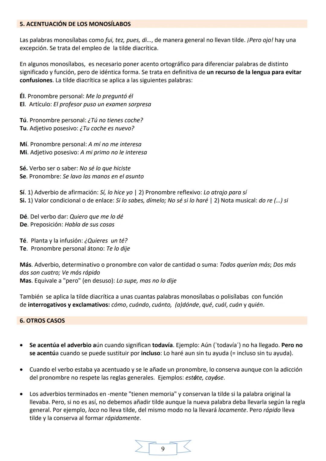 Alumno/a:
Curso:
Año académico:
Cuadernillo de acentuación
ESO
Publicado en: www.masterlengua.com 1. REGLAS GENERALES DE ACENTUACIÓN
Llamamo