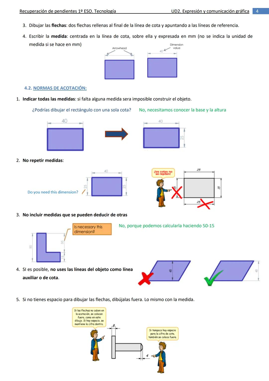 Recuperación de pendientes 1º ESO. Tecnología
1.1.
1. DOCUMENTOS GRÁFICOS PARA PROYECTOS
UD2. Expresión y comunicación gráfica 1
BOCETOS: Un