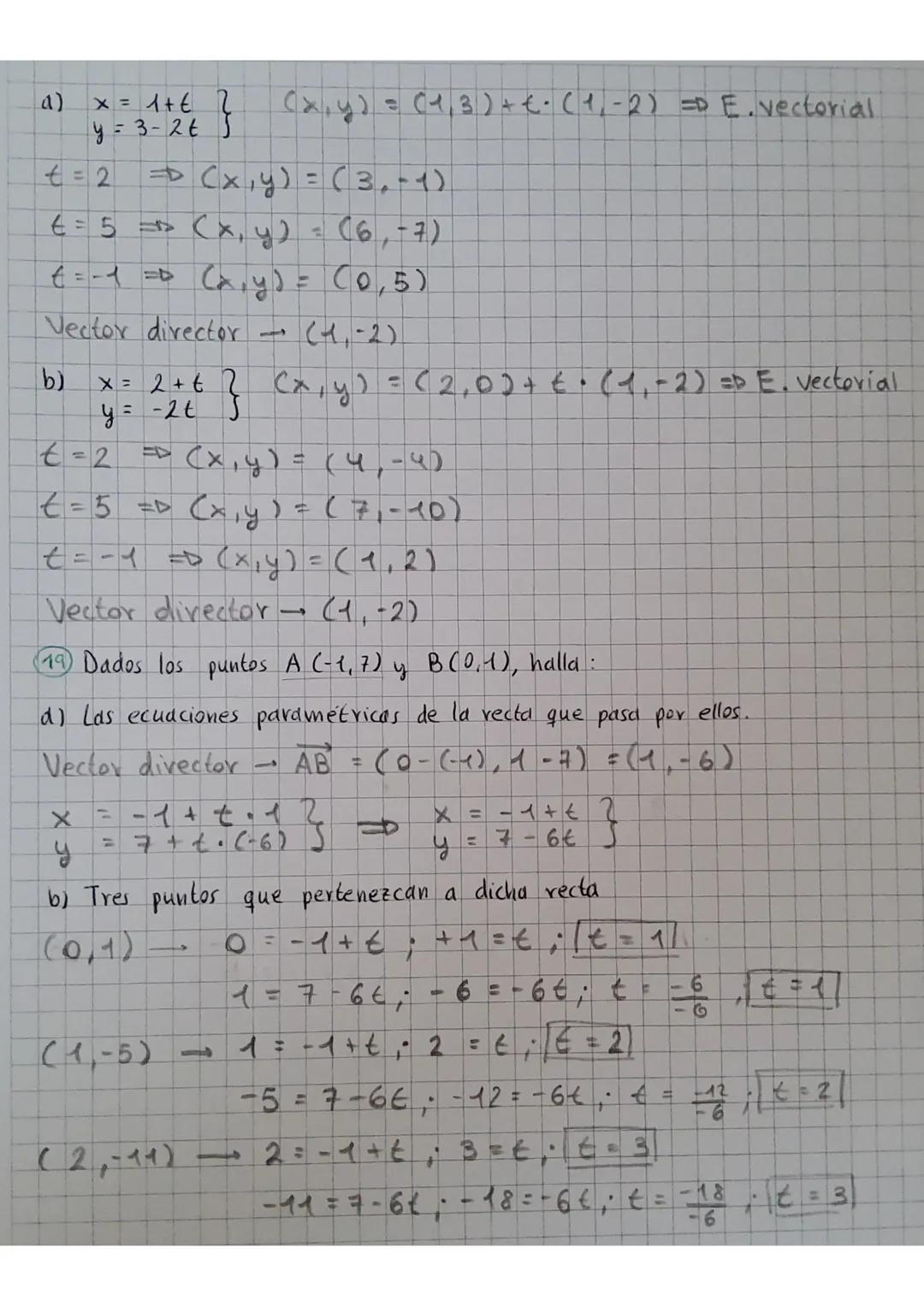 7: VECTORE
L A
RE
C
TA
CUACIONE
ES
DE
1. Vectores
el segundo
Un vector es un segmento orientado que se determina por dos puntos, A y B
el or
