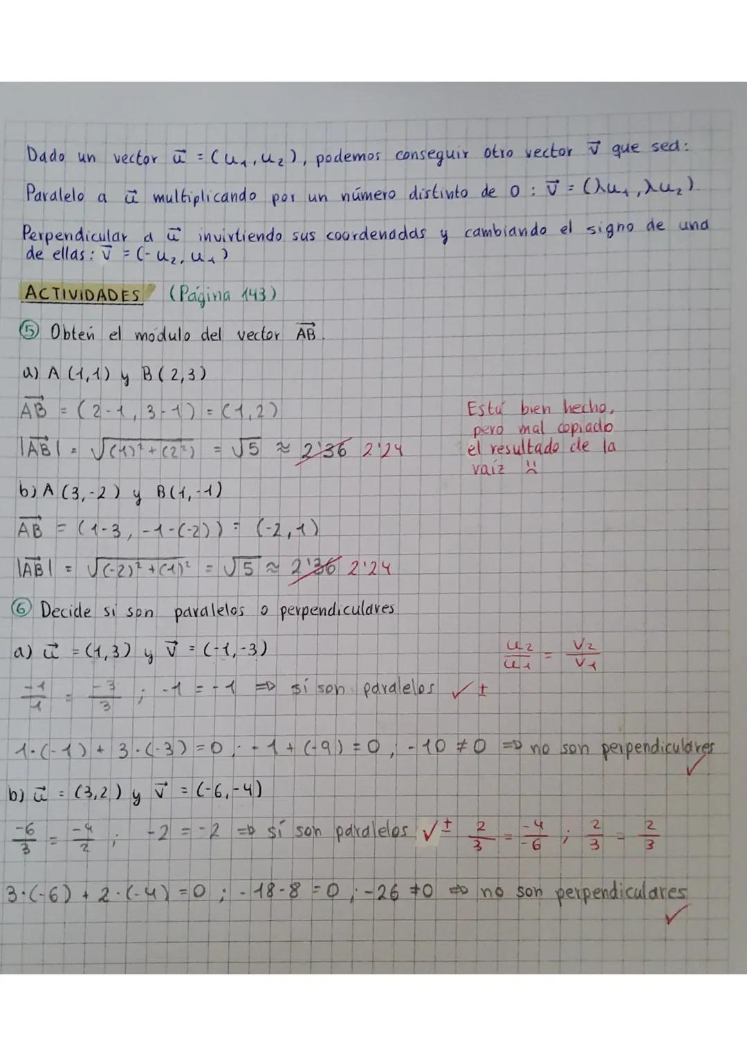 7: VECTORE
L A
RE
C
TA
CUACIONE
ES
DE
1. Vectores
el segundo
Un vector es un segmento orientado que se determina por dos puntos, A y B
el or