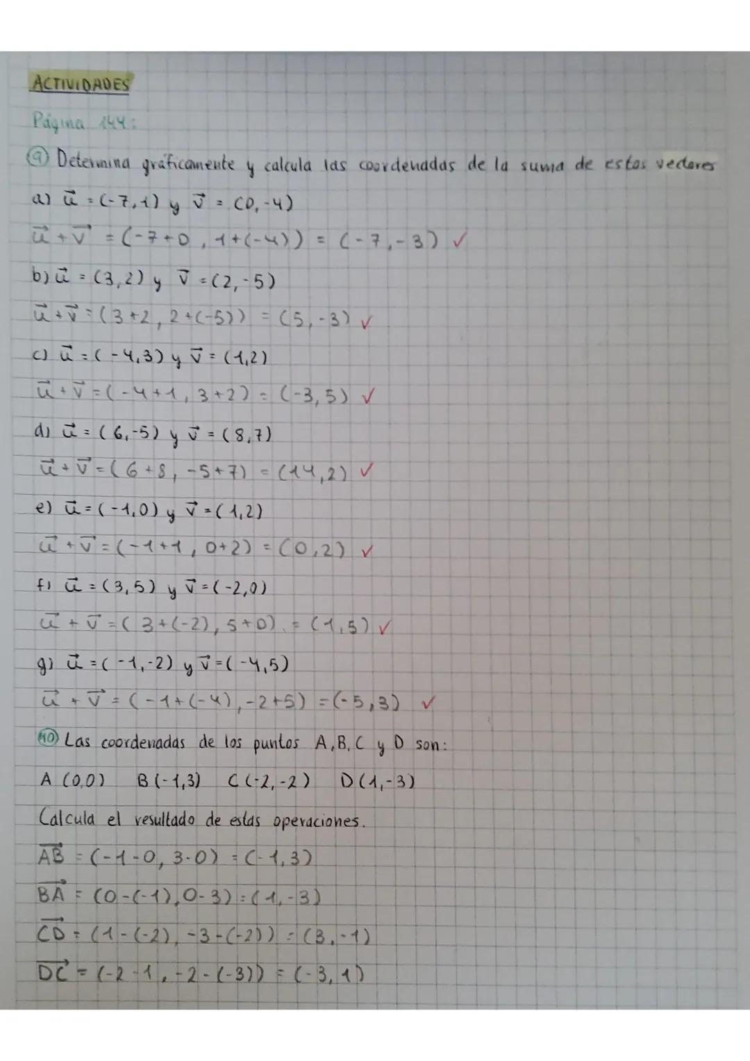 7: VECTORE
L A
RE
C
TA
CUACIONE
ES
DE
1. Vectores
el segundo
Un vector es un segmento orientado que se determina por dos puntos, A y B
el or