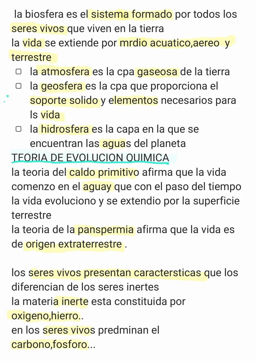 Biología tema biosfera