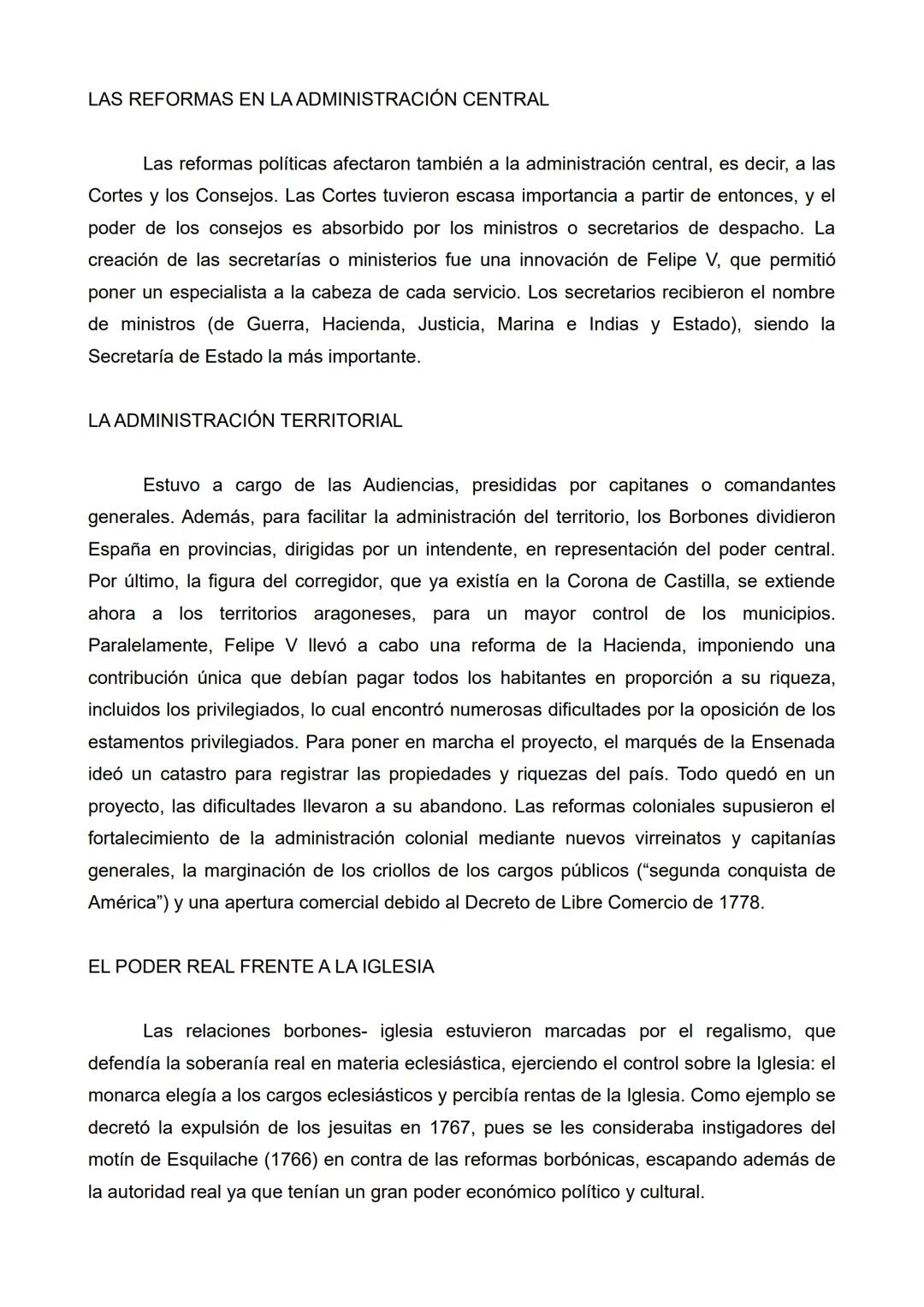 TEMA 4
ESPAÑA EN LA ORBITA FRANCESA: EL REFORMISMO DE LOS PRIMEROS
BORBONES
1. INTRODUCCIÓN
2. LA POLÍTICA CENTRALIZADORA DE LOS BORBONES