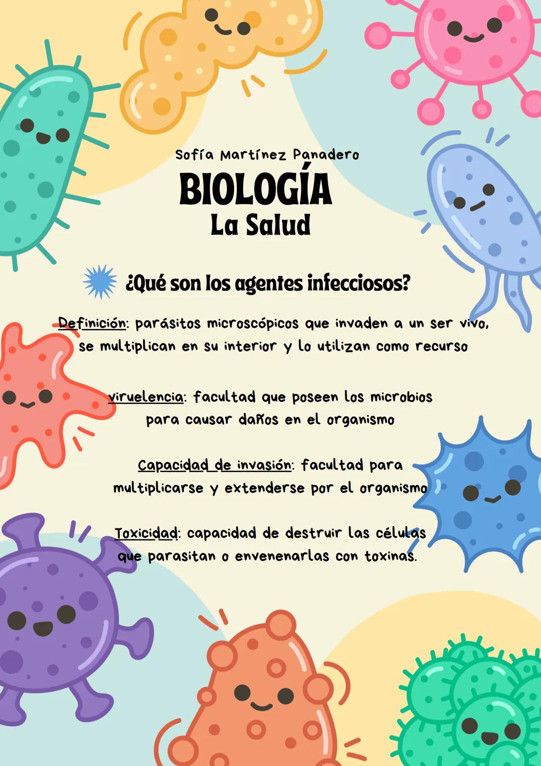 Sofía Martínez Panadero
BIOLOGÍA
La Salud Sofía Martínez Panadero
# BIOLOGÍA
## La Salud
* Índice
1. ¿Qué es la salud?
2. ¿Qué sucede c