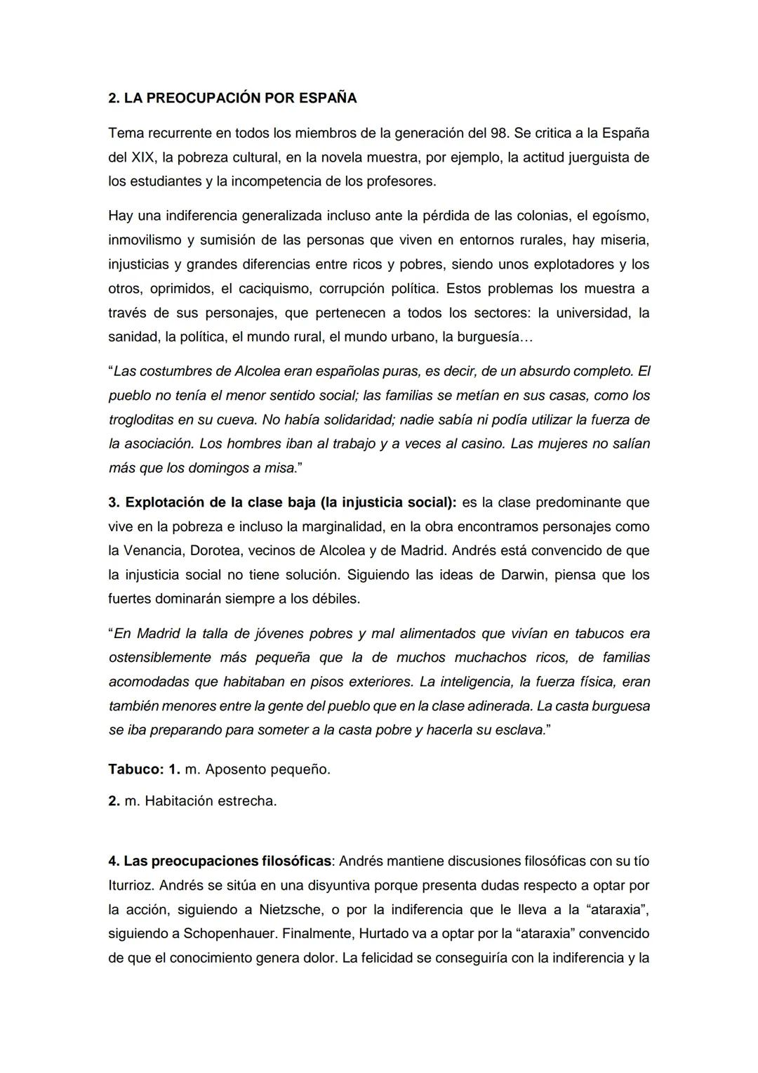 PÍO BAROJA
Su concepción del género narrativo se puede sintetizar en los siguientes aspectos:
Entiende la novela como un género abierto en e