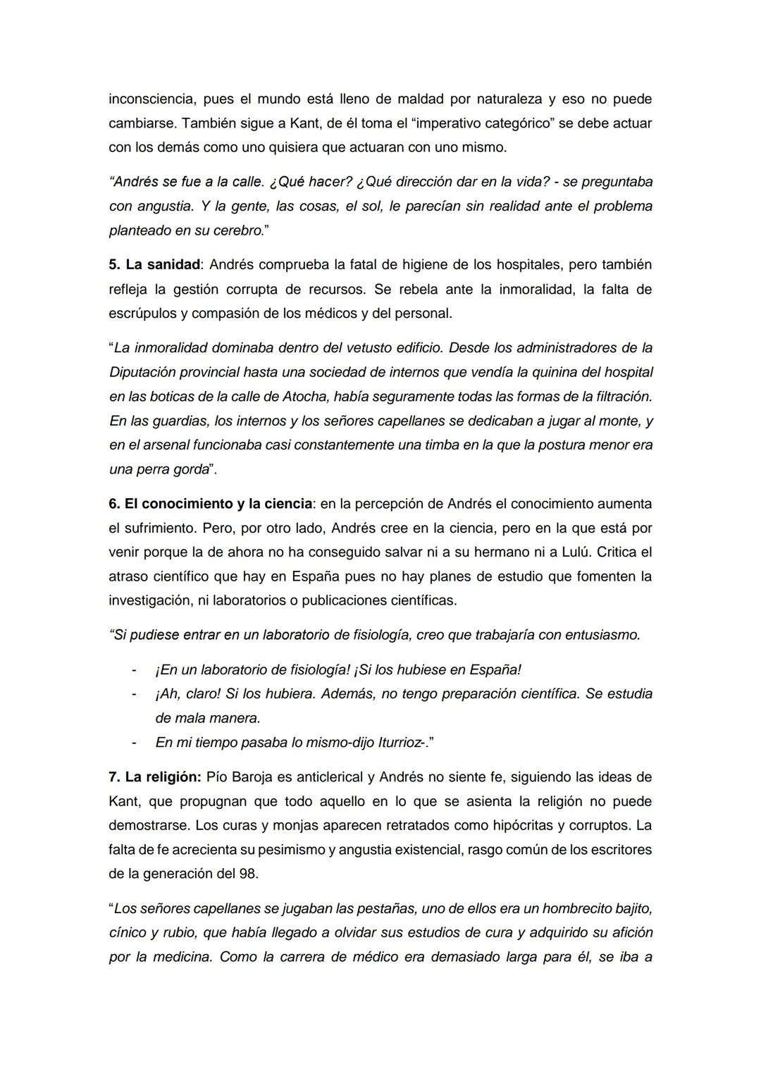 PÍO BAROJA
Su concepción del género narrativo se puede sintetizar en los siguientes aspectos:
Entiende la novela como un género abierto en e
