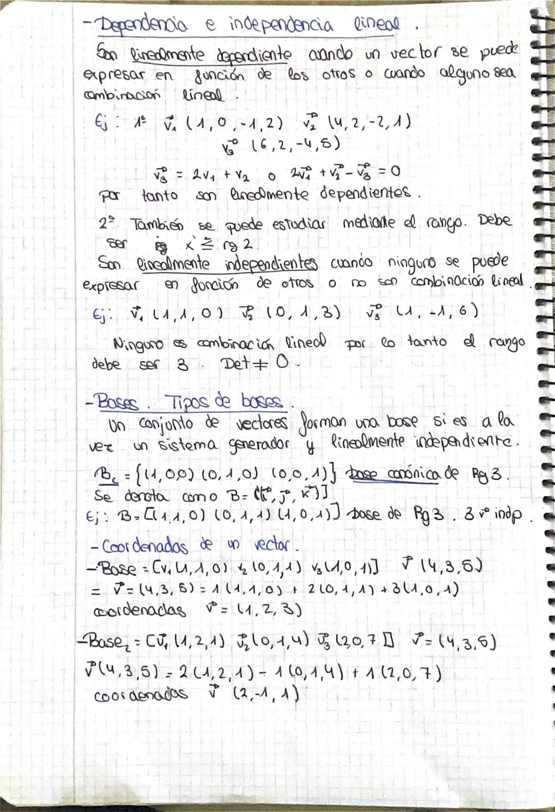 Vartones en el
espacio
-Vector fijo
Dirección: dirección de la reta. Vectores paralelas = dirección
•Sentido: Del origen al extremo. Solo 2