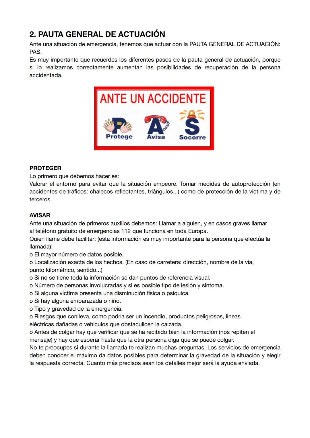 PRIMEROS AUXILIOS
En el siguiente documento vamos a conocer las acciones que tenemos que realizar ante un
accidente o lesión. Un accidente p