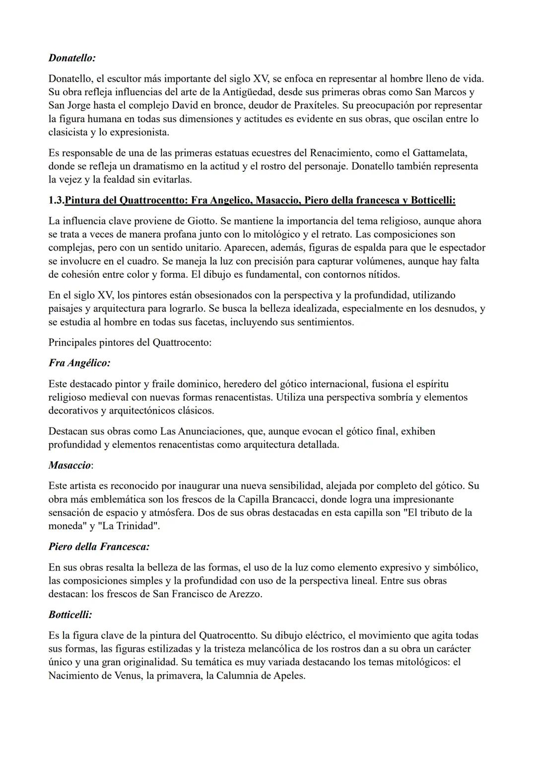 # TEMA 7: ARTE RENACENTISTA Y MANIERISTA.
CONTEXTO HISTÓRICO
El Renacimiento, un movimiento cultural y artístico que surge en Italia en el