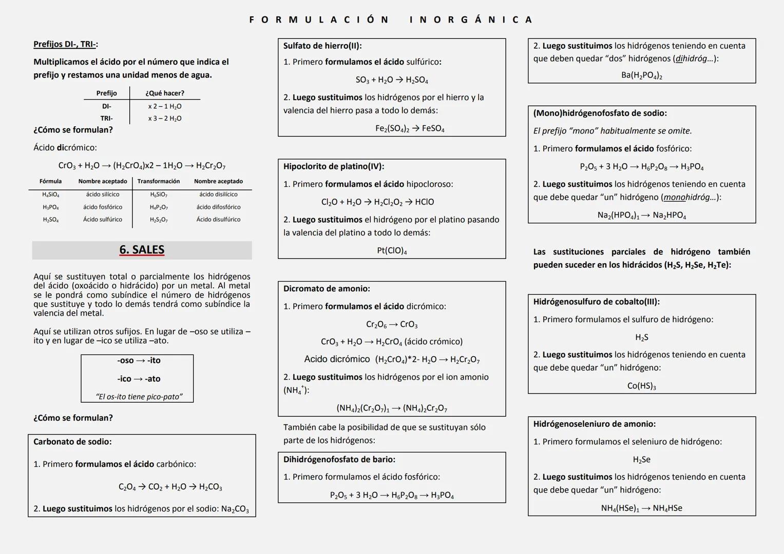 FORMULACIÓN
INORGÁNICA
1. COMPUESTOS BINARIOS CON
OXIGENO
El oxígeno tiene tendencia a combinarse con casi todos
los elementos, es un elemen