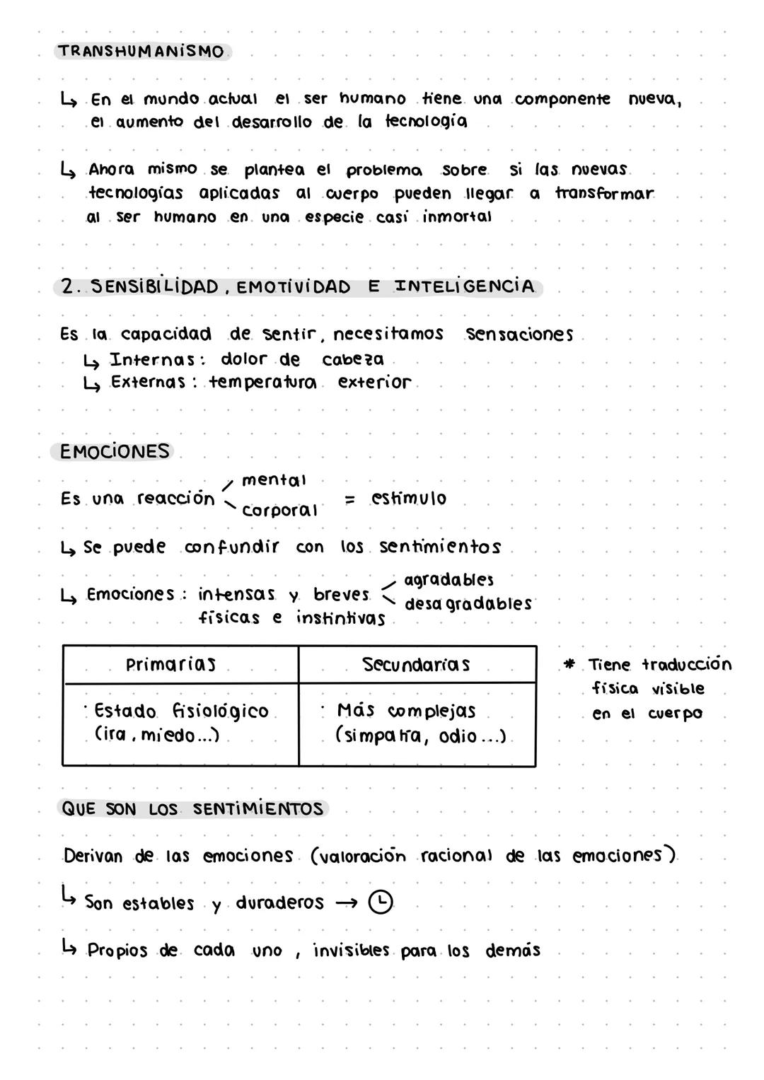 # 1. LA CONCEPCIÓN DEL SER HUMANO
La metafísica estudia "el todo" a diferencia de la antropología que
se centra en el ser humano
material