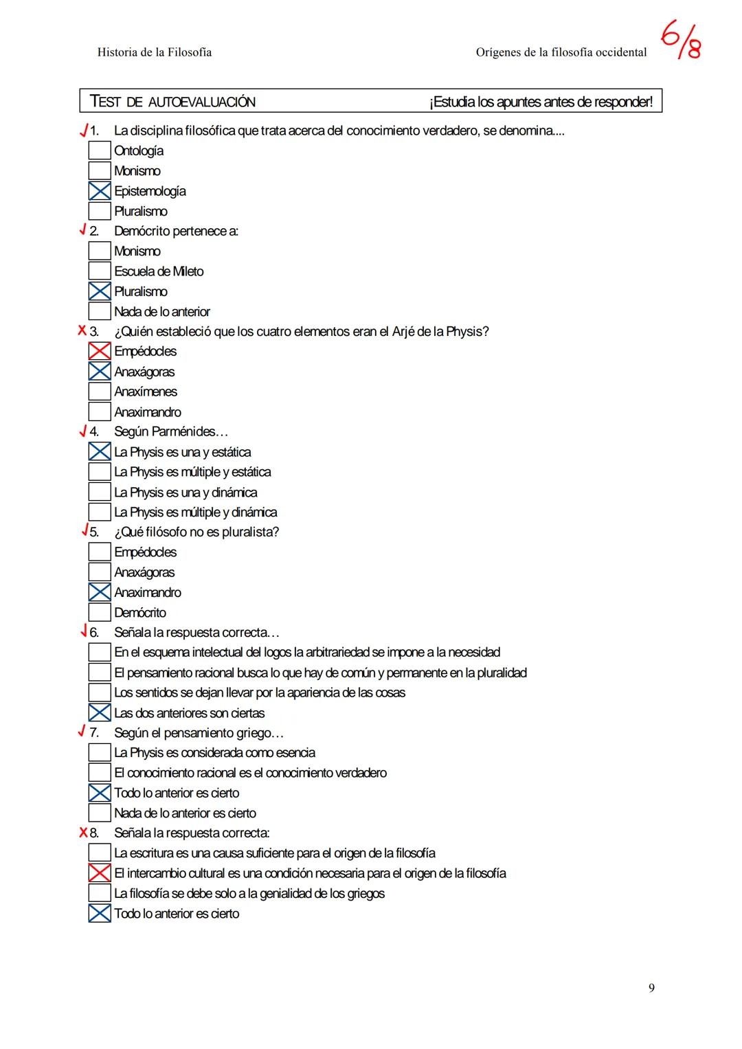 ORÍGENES DE LA FILOSOFÍA
OCCIDENTAL
1. El paso del «Mito» al «Logos>>.
Suele decirse, acertadamente, que la filosofía y la ciencia aparecen