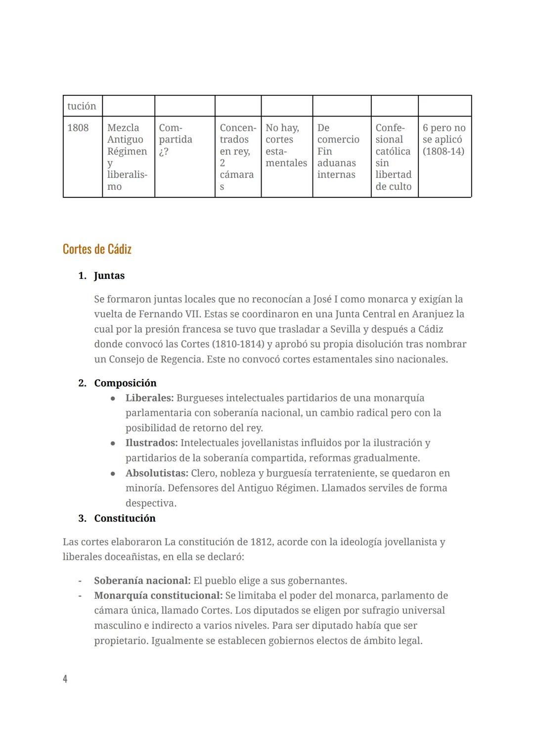 2. La Crisis del Antiguo
Régimen
2º Bachillerato B
Realizado por Silvia Perea Urdiales
Introducción
El poder de Carlos IV (rey de 1788 a 180