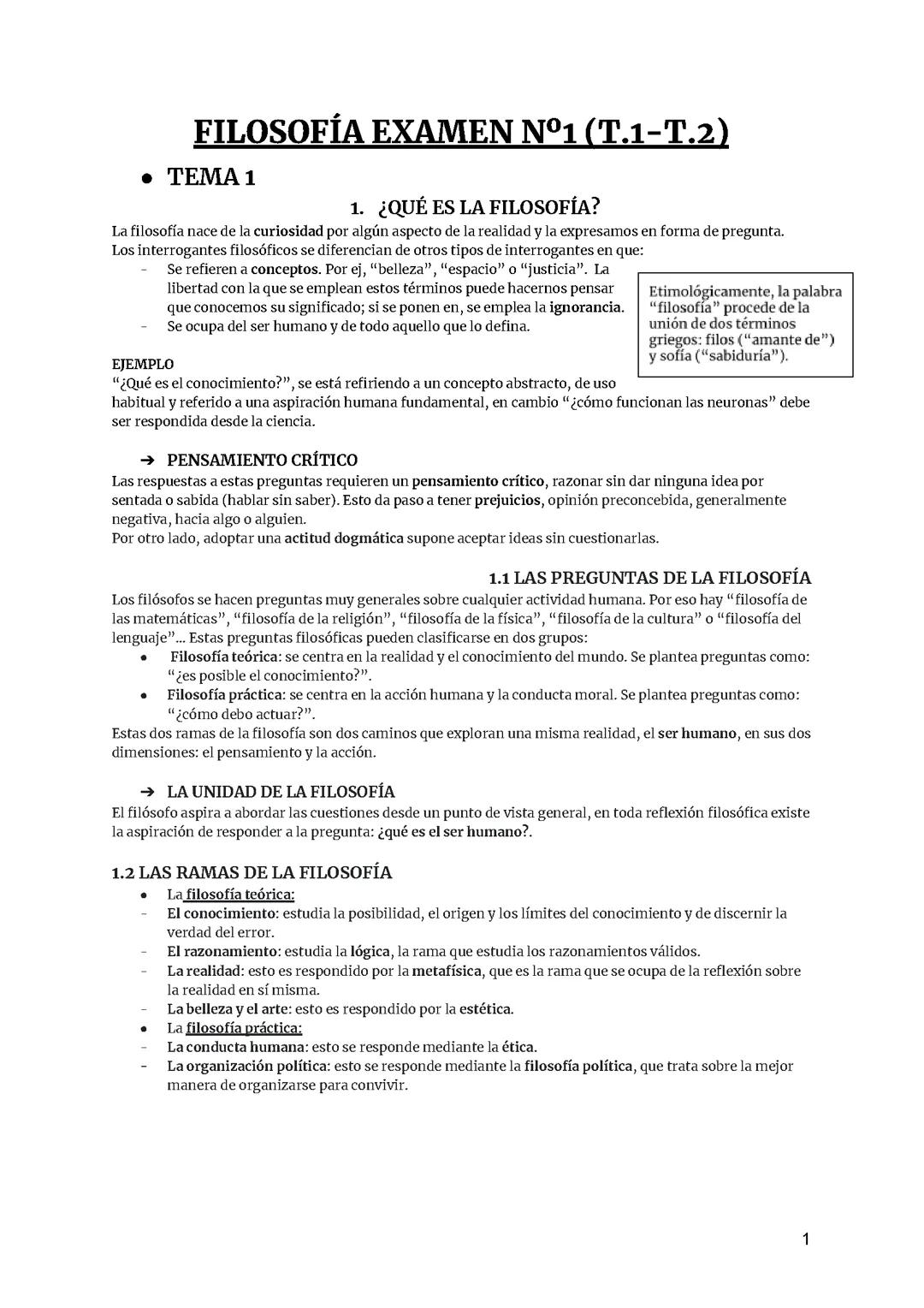 Introducción y etapas de la historia de la filosofía