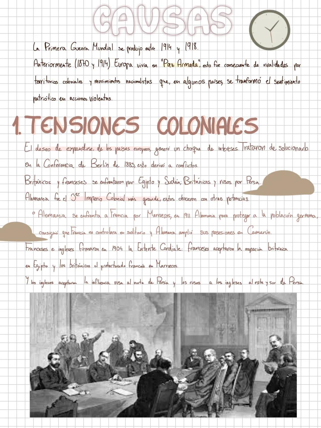 LA PRIMERA
GUERRA MUNDIAL
YLA REVOLUCIÓN RUSA CAUSAS
La Primera Guerra Mundial se
produjo
entre 1914
Anteriormente (1870 y 1914) Europa vivi