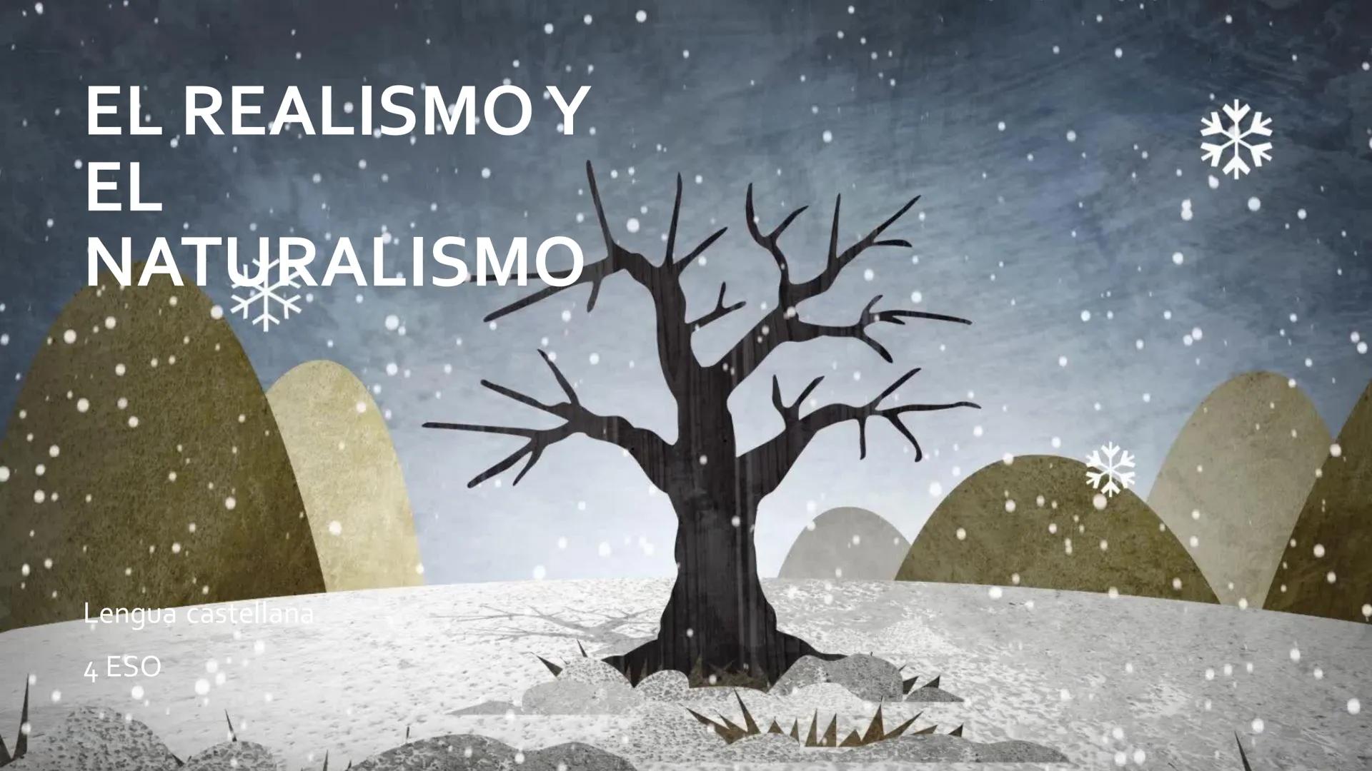 EL REALISMOY.
EL
NATURALISMO
Lengua castellana
4 ESO Contexto histórico: 2ª mitad del siglo XIX
La burguesía se consolida como clase dominan