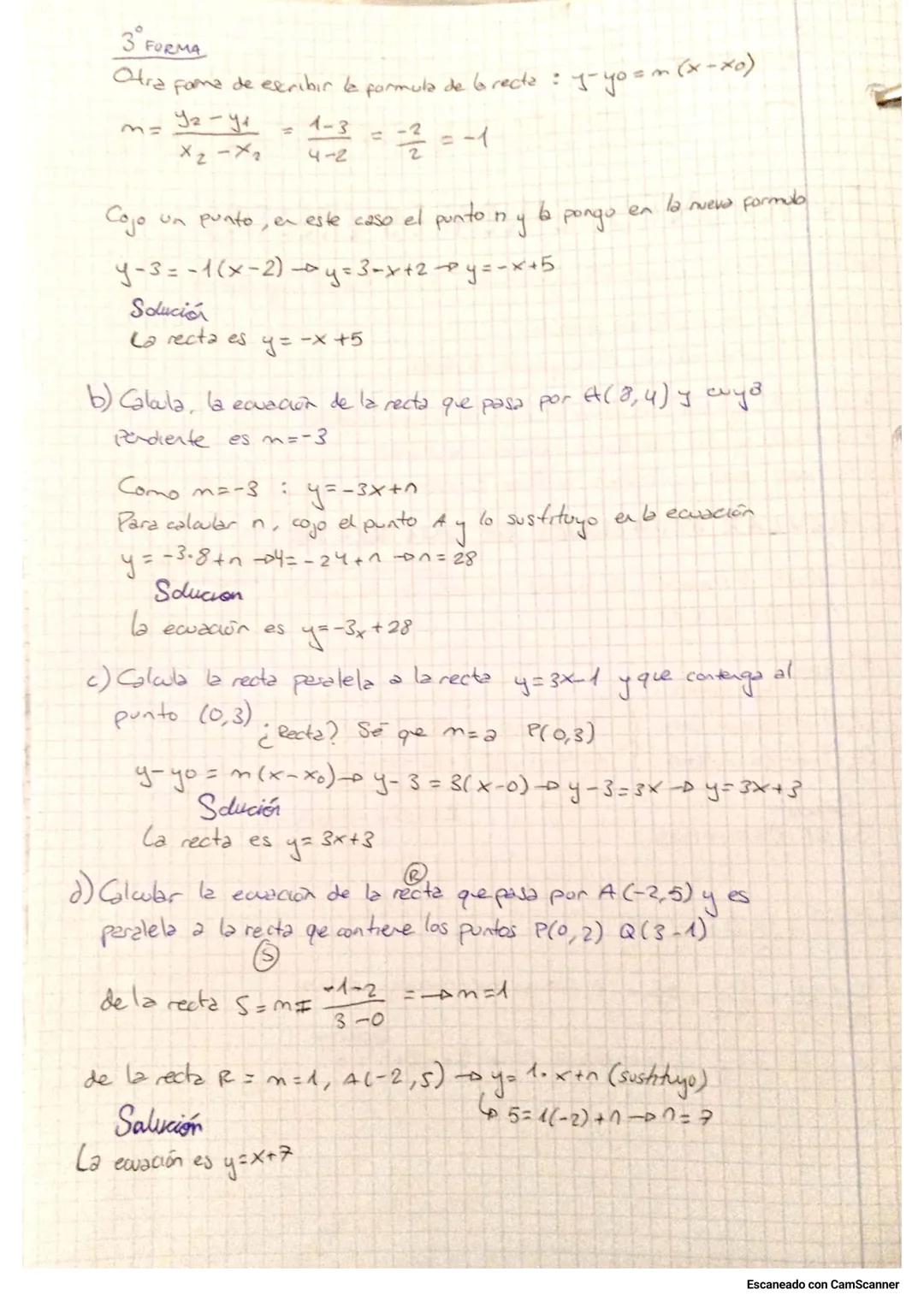# Tema Funciones
5 elementales
FUNCIONES LINEALES (RECTA)
La ecuación es f(r) = ax+b, y=ax+b, F(x)=mx+h, y=mx+n
m la pencliente de la recta