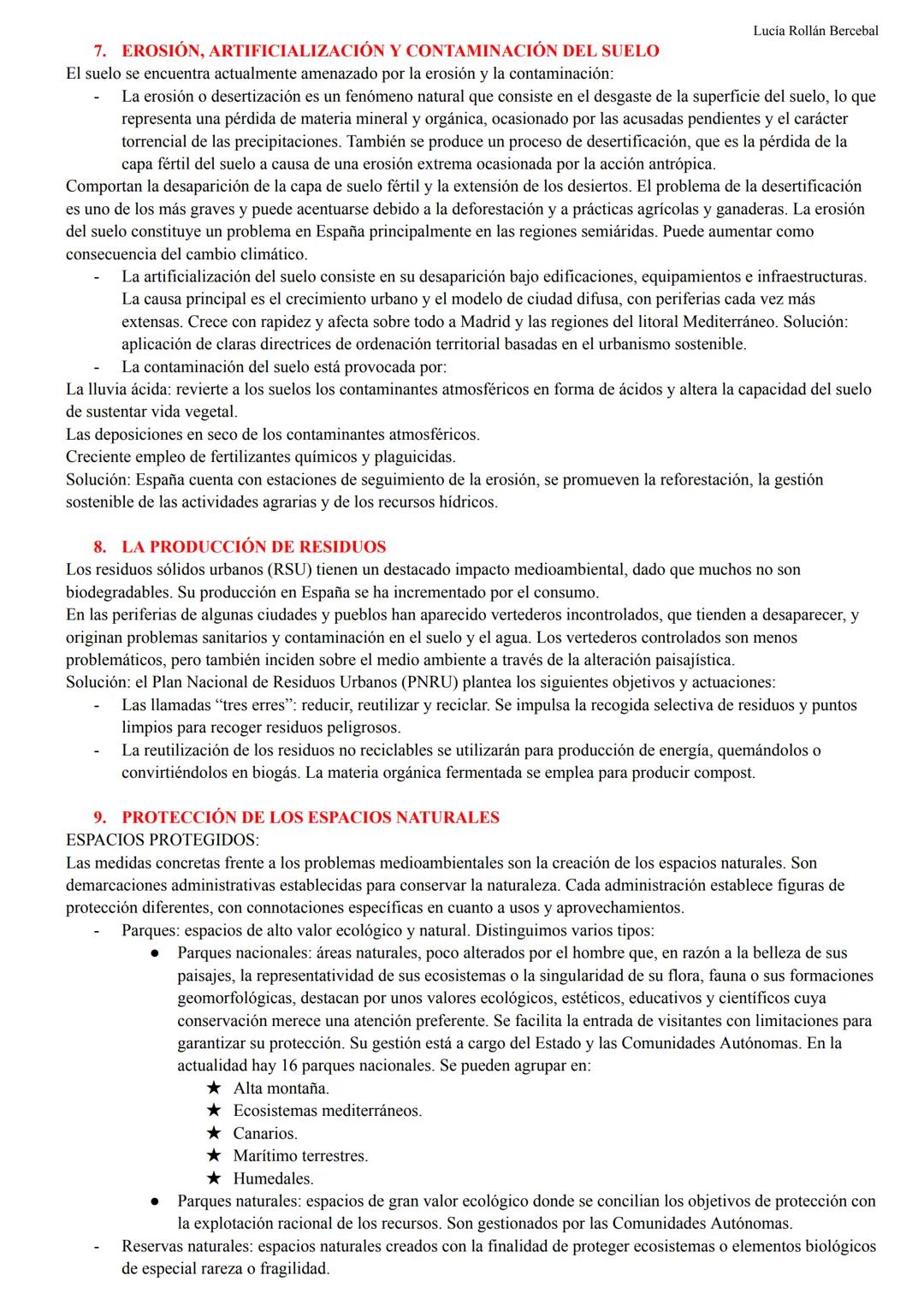 --- OCR Start ---
Lucía Rollán Bercebal
TEMA 1. EL ESPACIO GEOGRÁFICO ESPAÑOL: DIVERSIDAD GEOMORFOLÓGICA
1. EL ESPACIO GEOGRÁFICO ESPAÑOL
Es