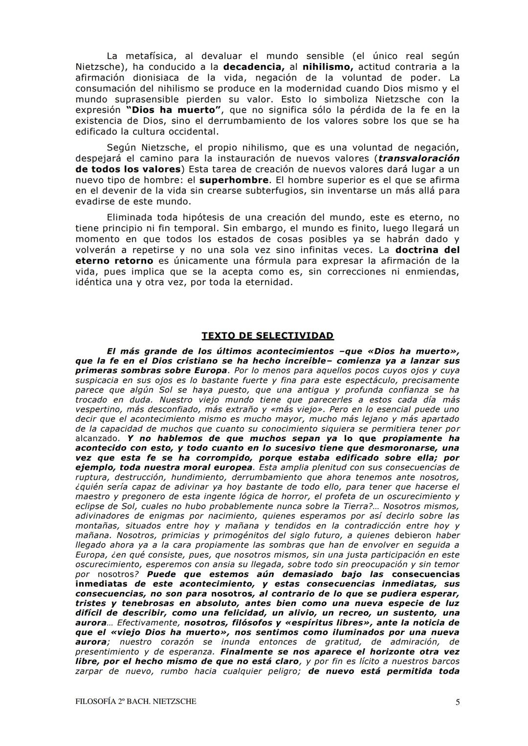 FRIEDRICH NIETZSCHE (1844-1900)
1. PROBLEMA DE LA REALIDAD. PROBLEMA DEL CONOCIMIENTO
1.1 EL VITALISMO. SCHOPENHAUER. LA FILOSOFÍA TRÁGICA