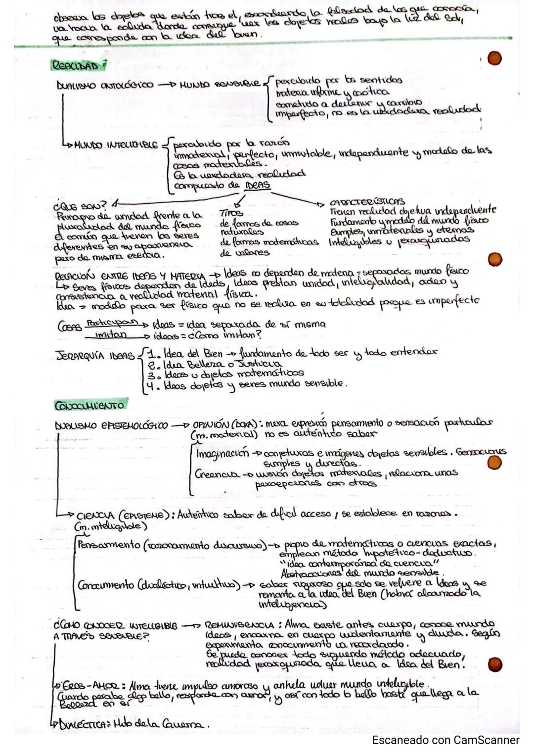 # REALIDAD Y/O CONOCIMIENTO PATÓN-EDAD ANTIGUA
Platón habla del dualismo antológico, es es decir, divide la realidad en dos mundas:
- El mu