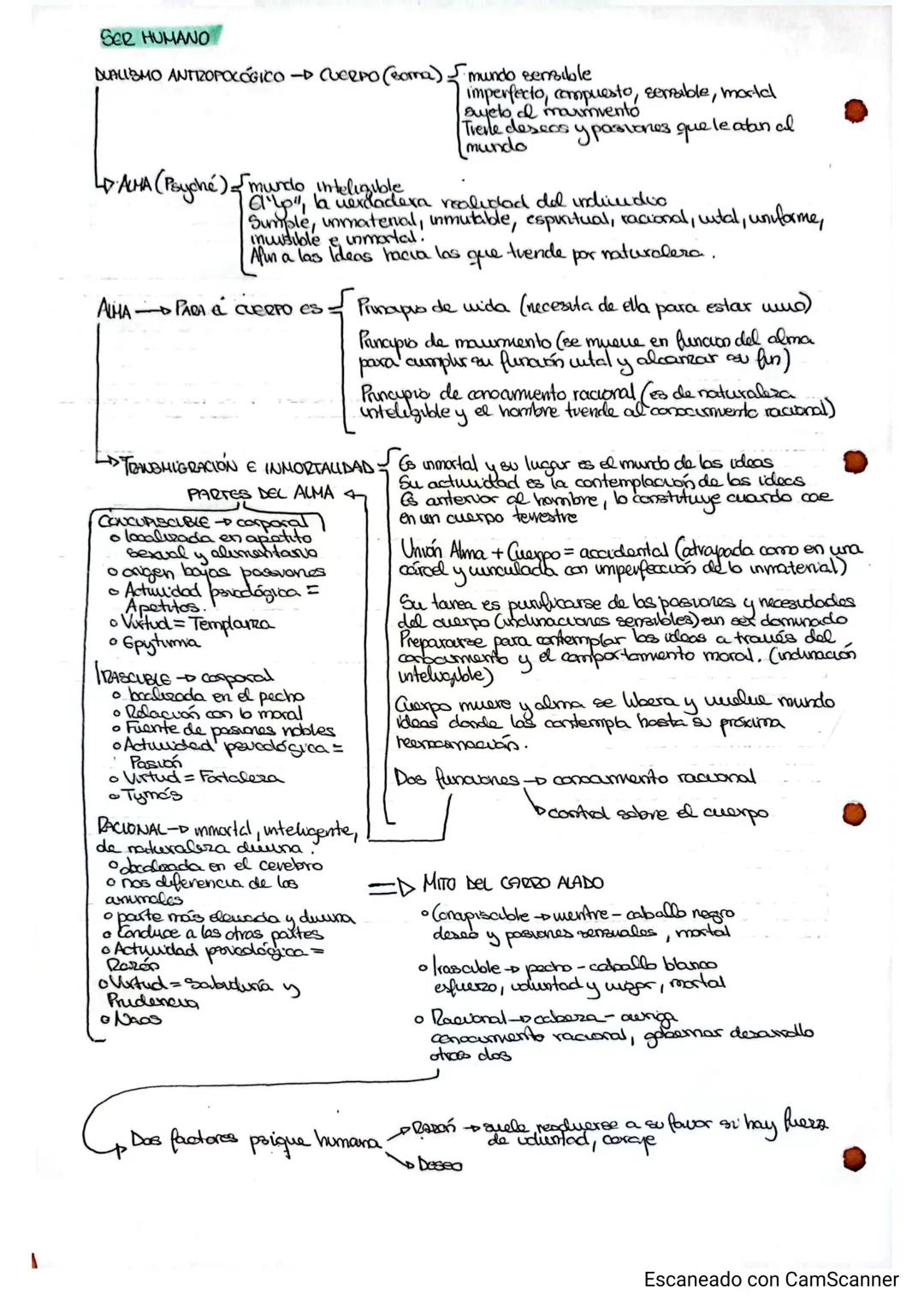 # PROBLEMA SER HUMANO PLATÓN-EDAD ANTIGUA
A pastor del dualismo artológico, interpreta al hombre como dualista, compuesto por dos partes
(d