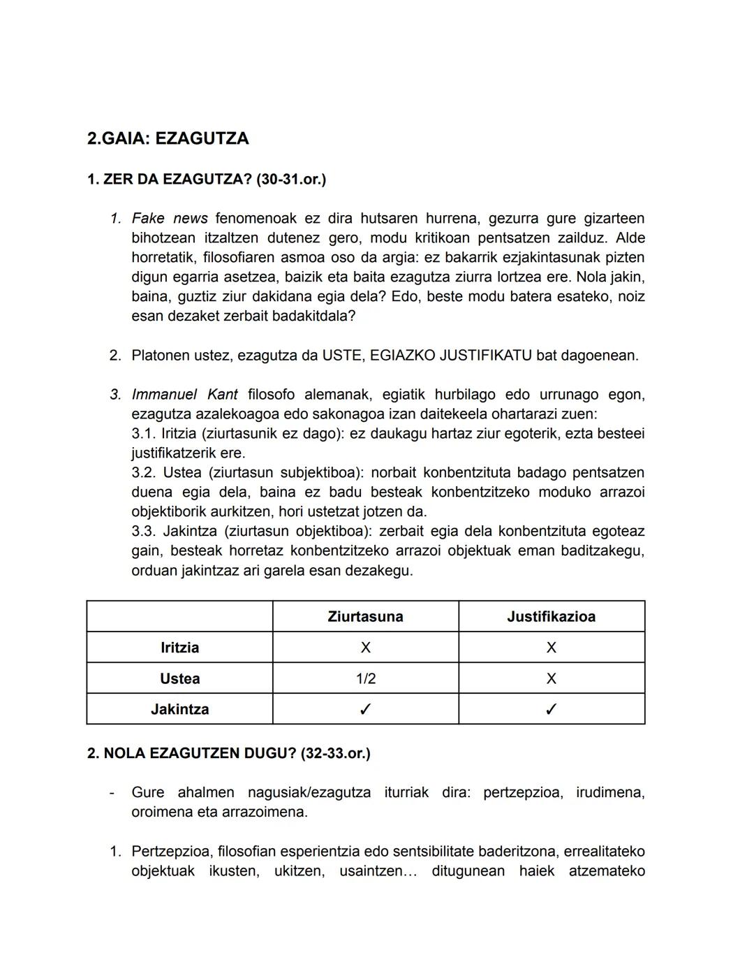 # FILOSOFIA
1.GAIA: ZER DA FILOSOFIA?
SARRERA
1. Filosofia, jakintza arrazional orokorrena da.
2. Filosofia, k.a. VI-VII.mendeetan sortu