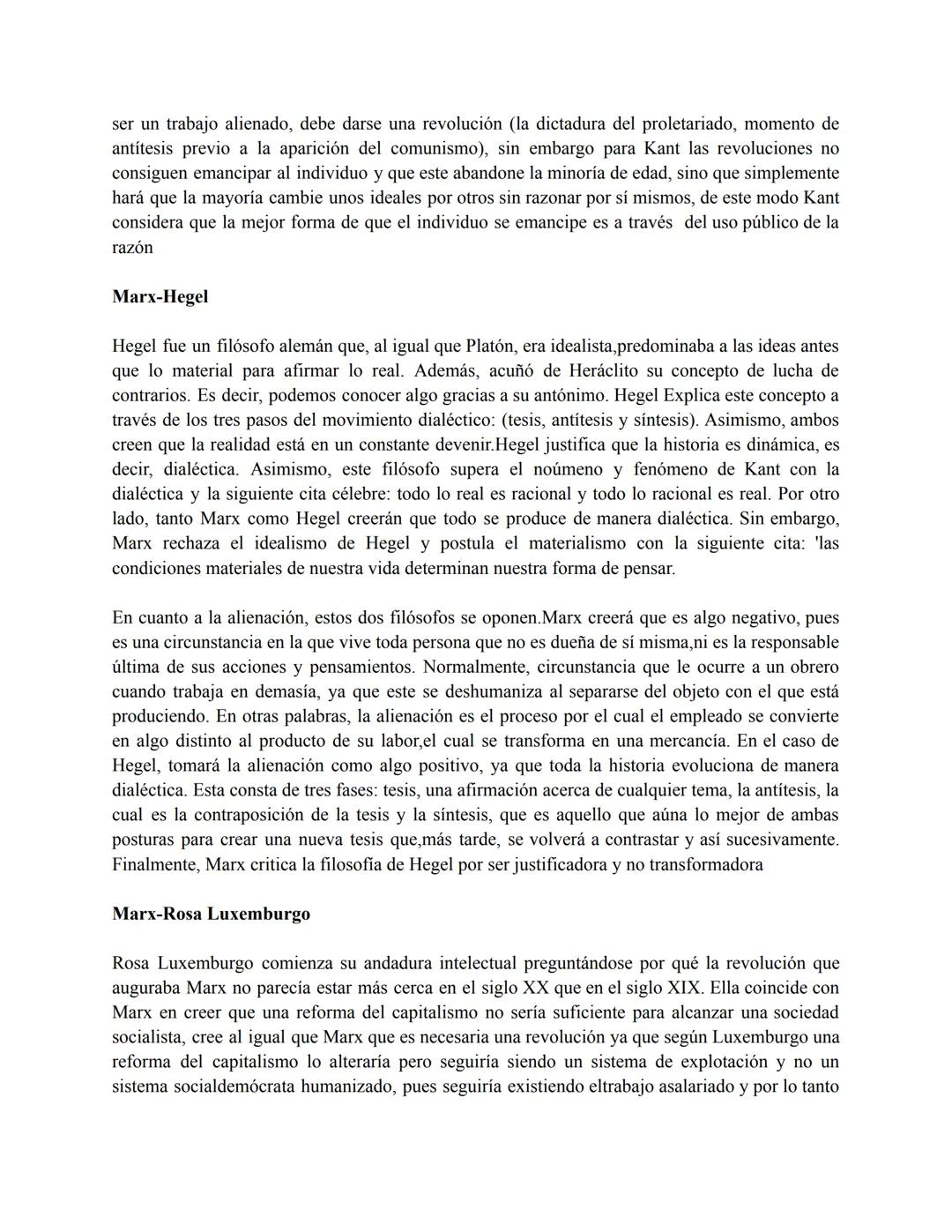 # Términos EBAU Marx
TRABAJO
Actividad por la que el hombre transforma la realidad para satisfacer sus necesidades físicas y
espirituales.