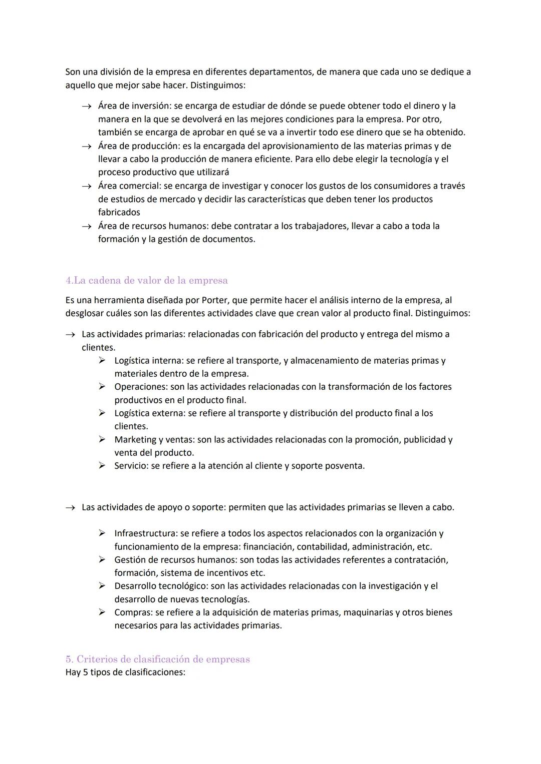 # Tema 2: las caracteristicas de las empresas
1. Las empresas y sus funciones
La empresa es la unidad económica de producción, que combina