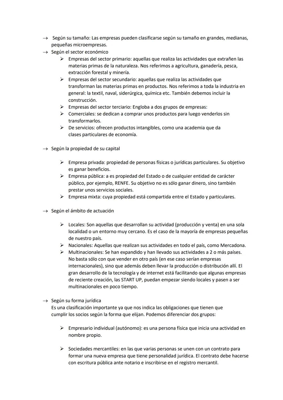 # Tema 2: las caracteristicas de las empresas
1. Las empresas y sus funciones
La empresa es la unidad económica de producción, que combina