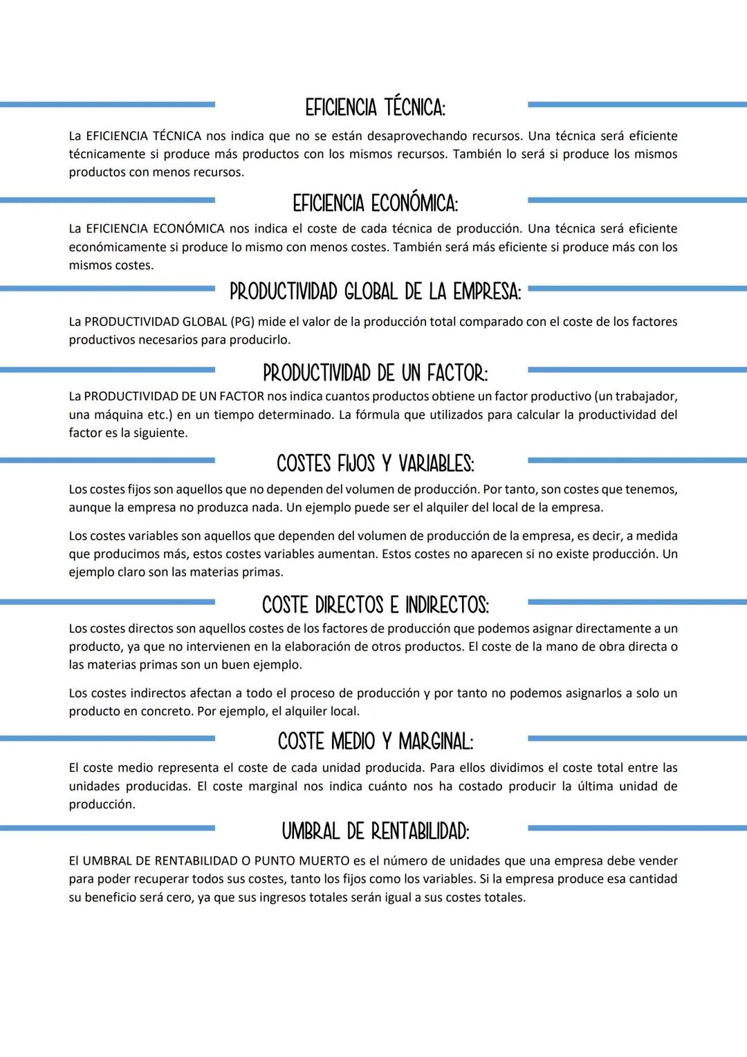 Economia # CONCEPTOS:
EMPRESARIO/A Y EMPRENDEDOR/A:
El emprendedor es aquel que a partir de una idea innovadora, ve una oportunidad y empi