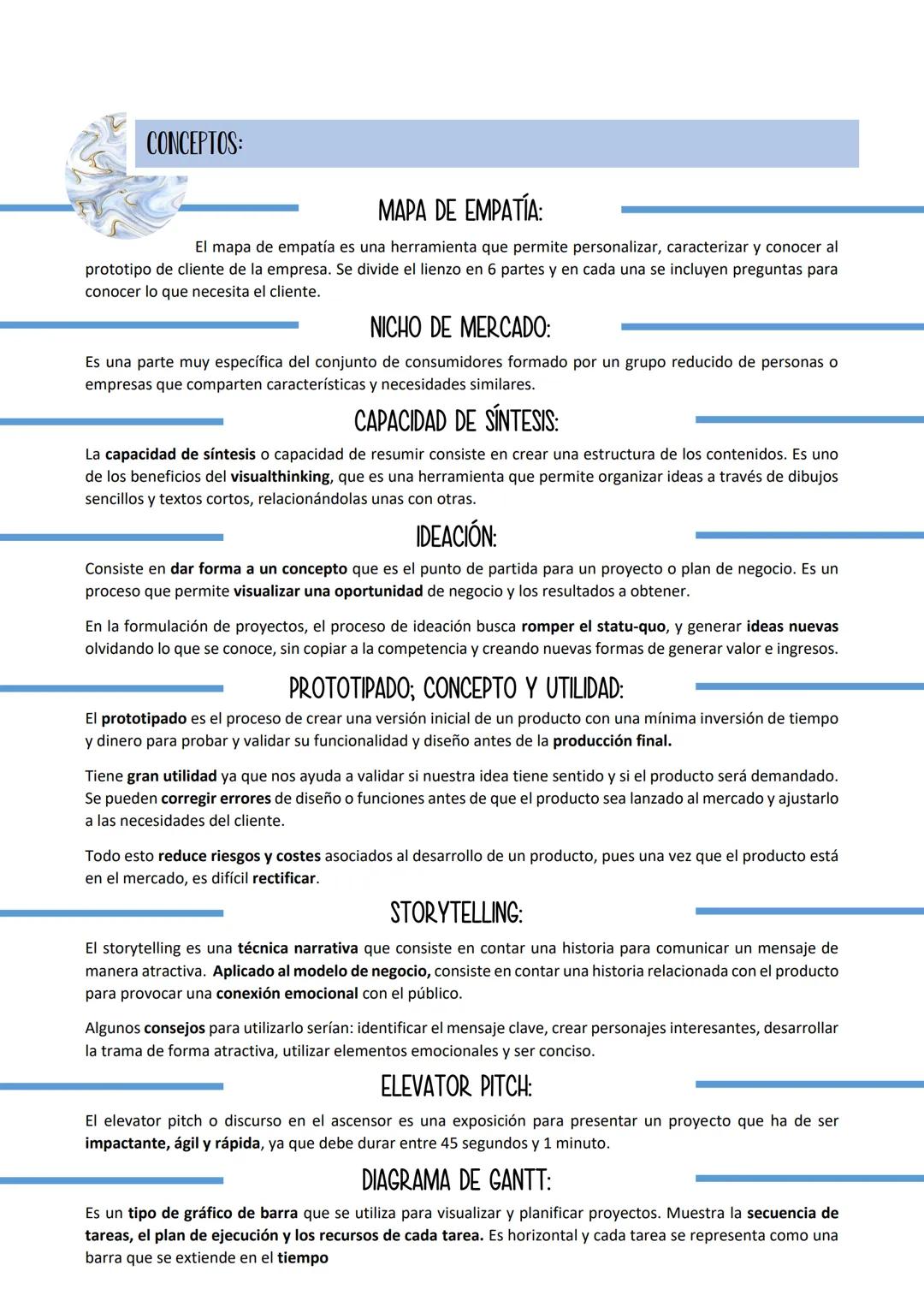 Economia # CONCEPTOS:
EMPRESARIO/A Y EMPRENDEDOR/A:
El emprendedor es aquel que a partir de una idea innovadora, ve una oportunidad y empi