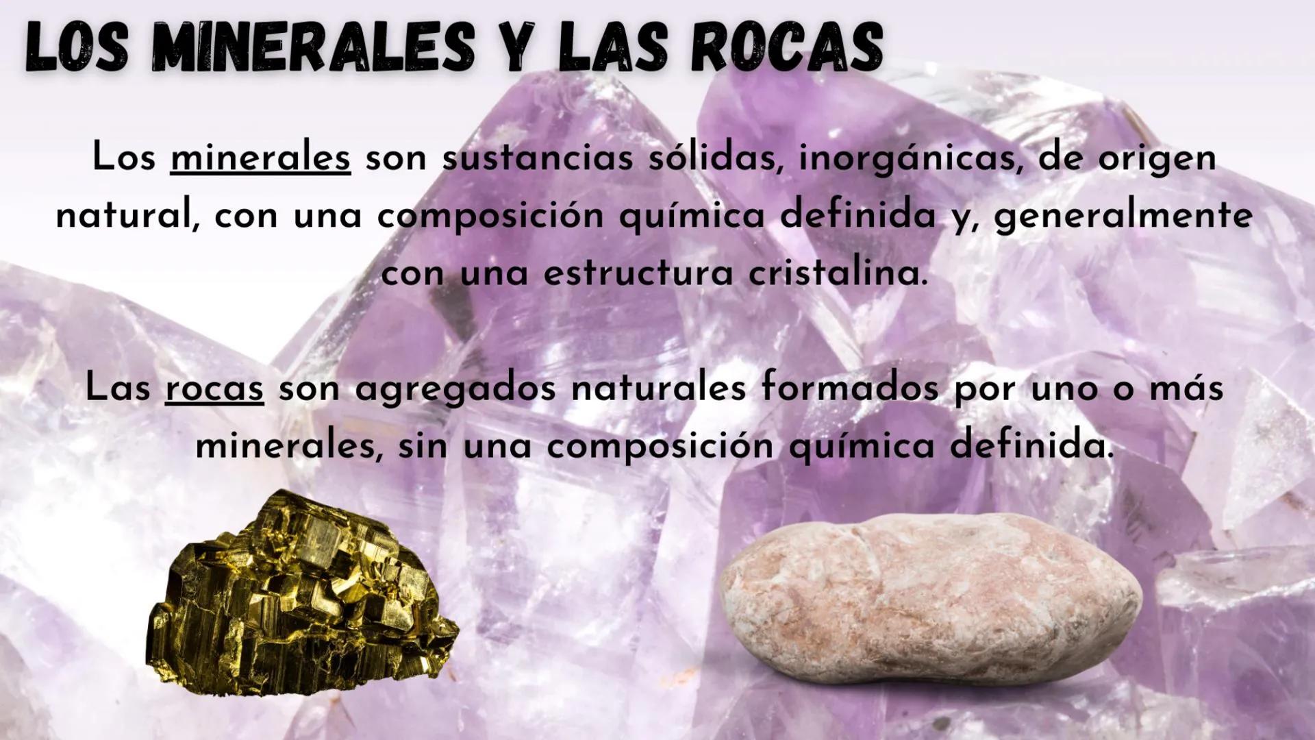 UD5. GEOSFERA:
MINERALES Y ROCAS CONTENIDOS
•
•
Origen de la Tierra.
Estructura de la Tierra.
Los minerales.
• Las rocas.
Los recursos
geoló