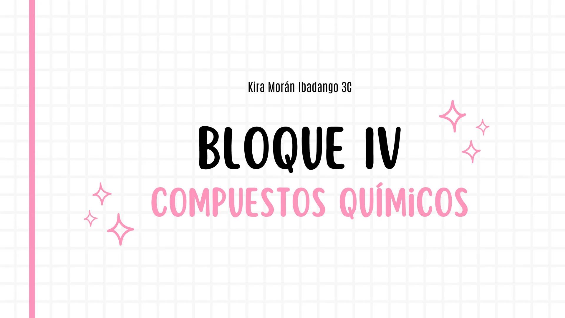 Kira Morán Ibadango 3C
BLOQUE IV
COMPUESTOS QUÍMICOS
A 01.
Enlaces químico:
• 1.2 Introducción
CONTENIDO
Tipos de enlaces interatomicos:
⚫ 2