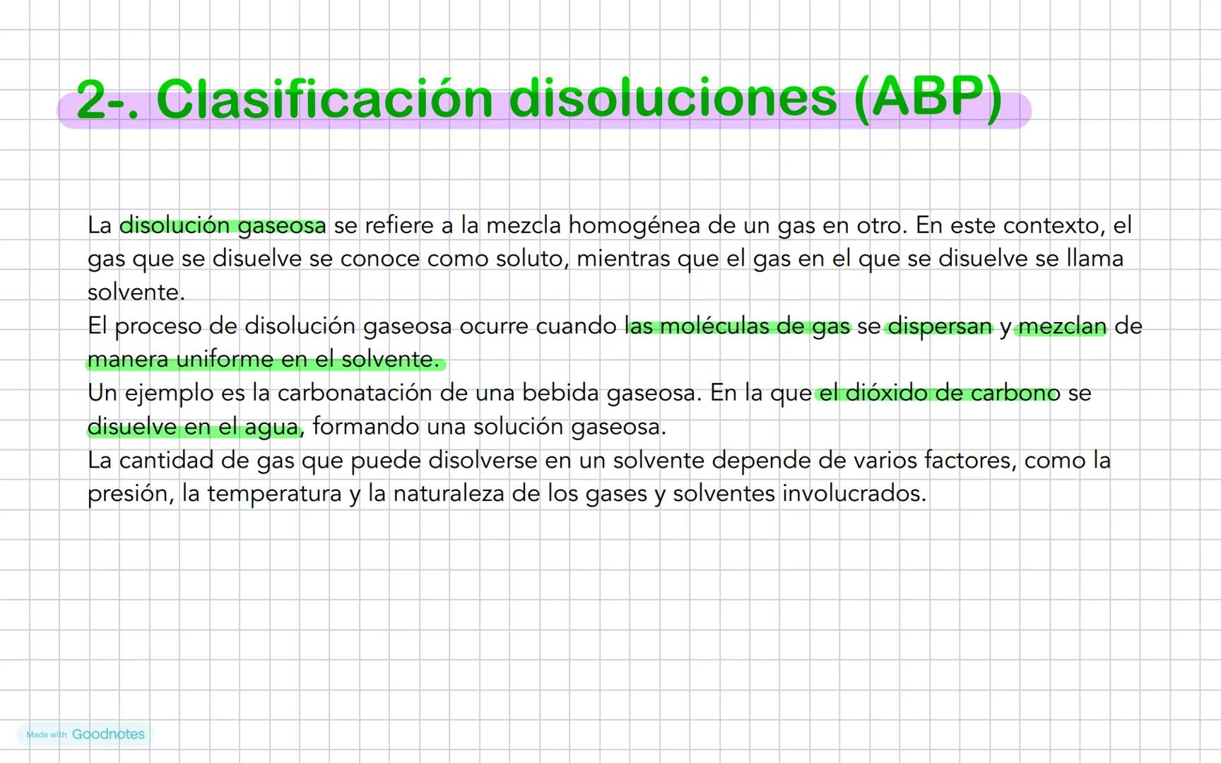 # B2 Disoluciones
Kira Morán 3°C Indice :
1 Conceptos sobre
disoluciones
3- Concentración de una disolución
31 Ecuaciones para calculo d
