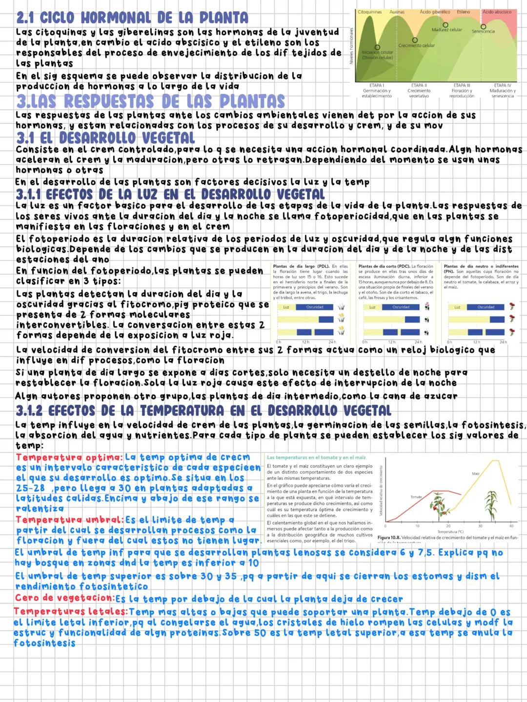 TEMA 10
relación y reproducción en las plantas
1.LA FUNCION DE RELACION EN LAS PLANTAS
La funcion de relacion es el conj de procesos mediant