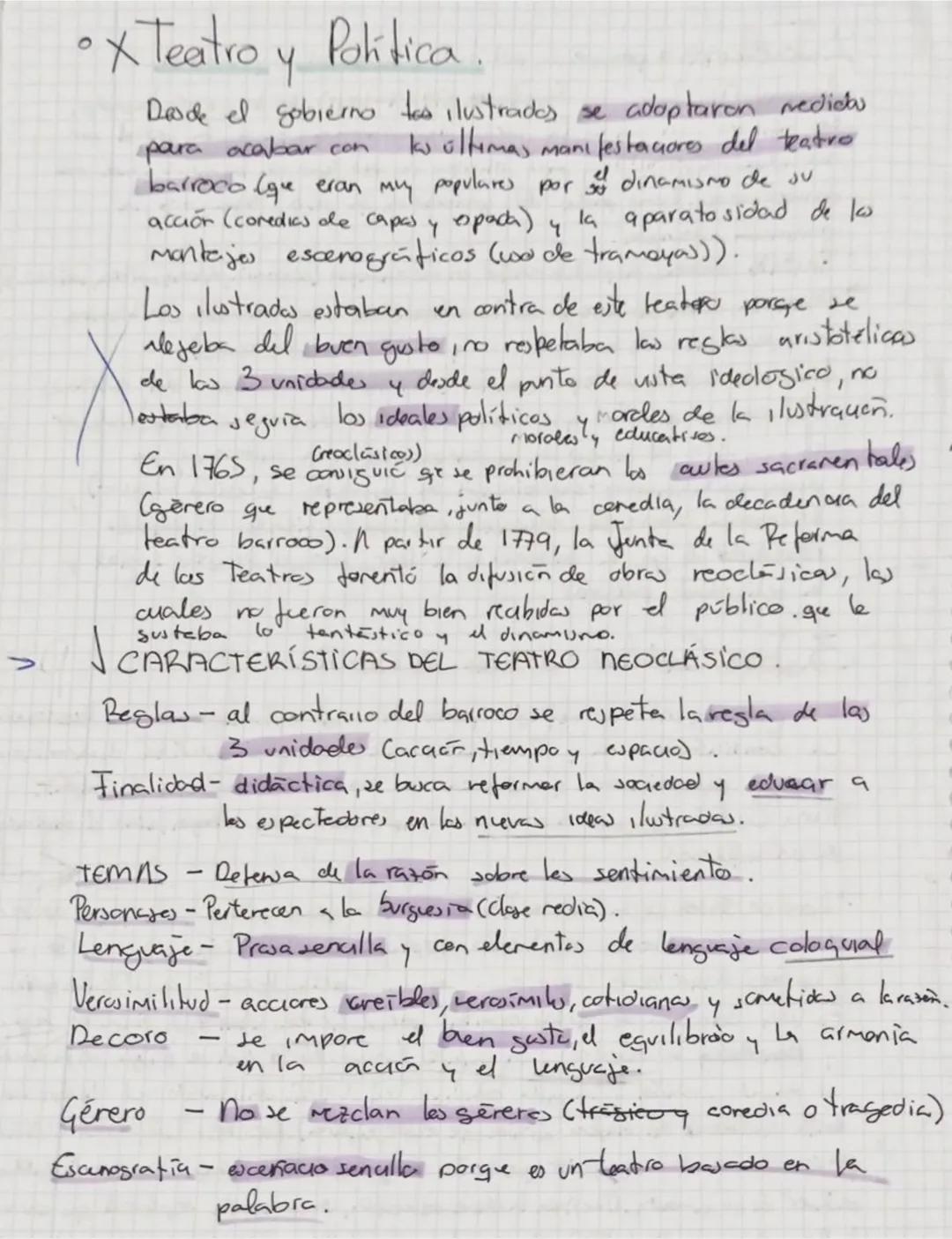 S XVIII
Neoclasiasmo - ilustración.
CARAC (MUY RIGIDAS).
1. El arte debe someterse a las principios de "La Razón, por
tanto, se destierra