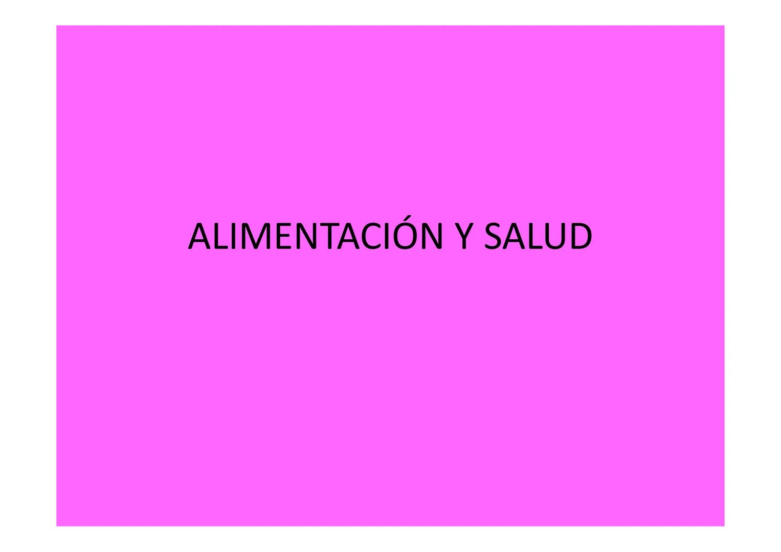 # ALIMENTACIÓN Y SALUD # ALIMENTACIÓN VS NUTRICIÓN
Alimentación vs Nutrición
Alimentación
• Proceso mediante el
cual se toman los
aliment