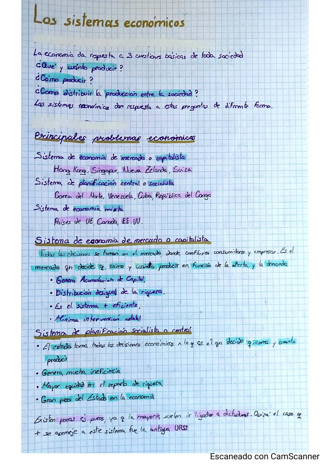 # U1 La economia y nos. rodea
¿Qué es?
La economía es la ciencia social & estudia como las sero humanas utilizan
recurses para satisfacer