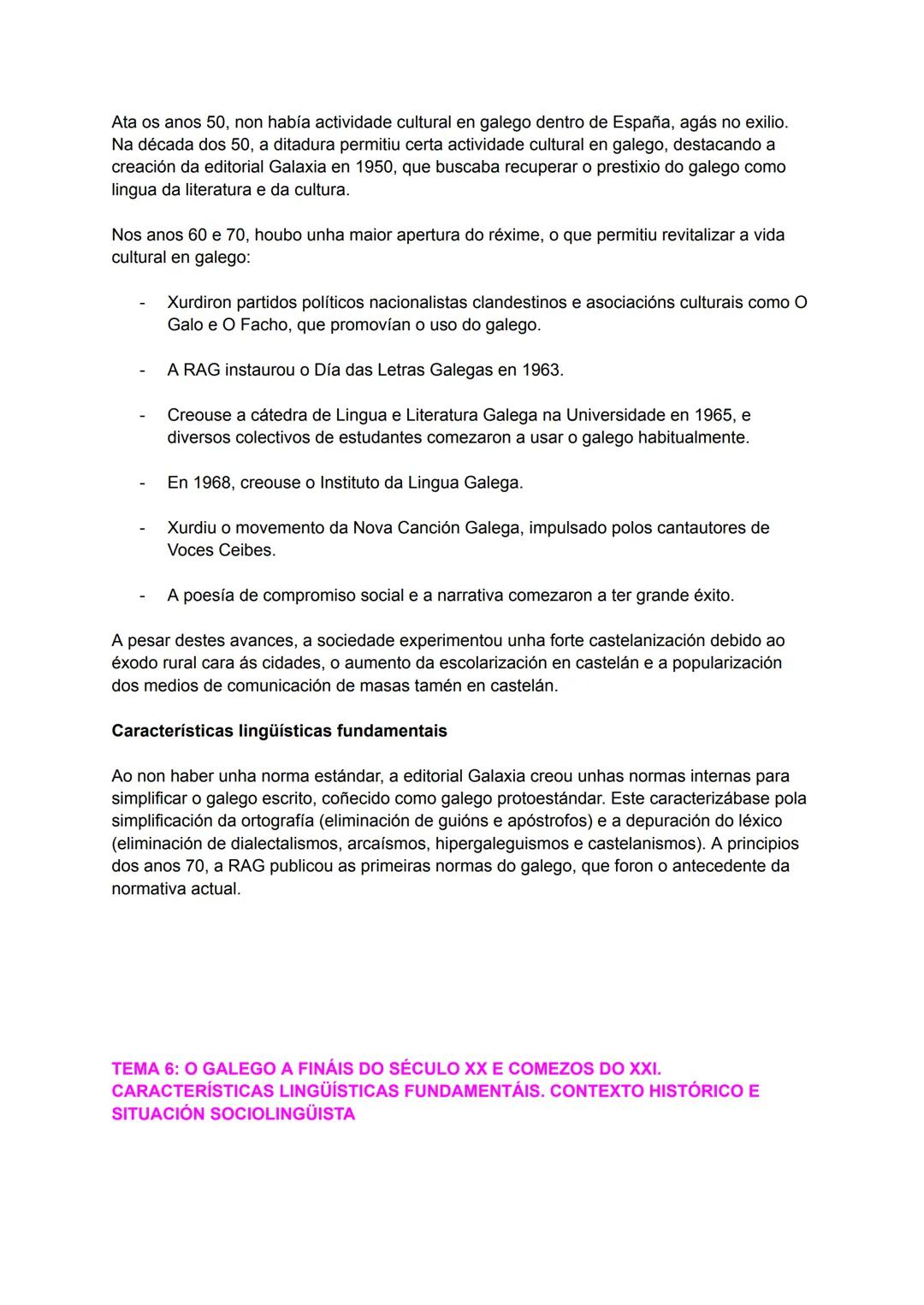 # TEMA 1: ESTEREOTIPOS E PREXUÍZOS LINGÜÍSTICOS: A SÚA REPERCUSIÓN NOS
USOS
En Galicia, desde finais da Idade Media, hai unha situación de