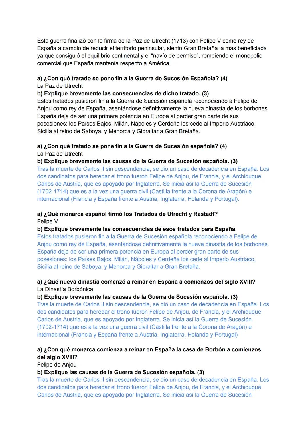azul: se repite anteriormente
Edad Media (711 – 1479)
a) ¿Qué monarquía reinaba en la península en el año 711?
Monarquía Visigoda
b) Descri